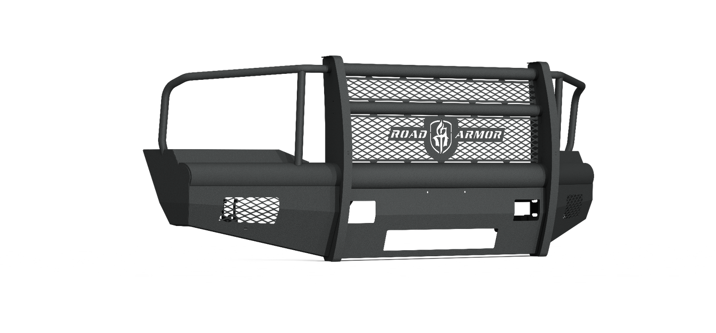 Vaquero Front Non-Winch Bumper Full Guard - Texture Black 1999-2007 Ford F-250 F-350