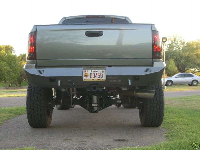 Stealth Rear Winch Bumper - Texture Black 2003-2009 RAM 2500 3500