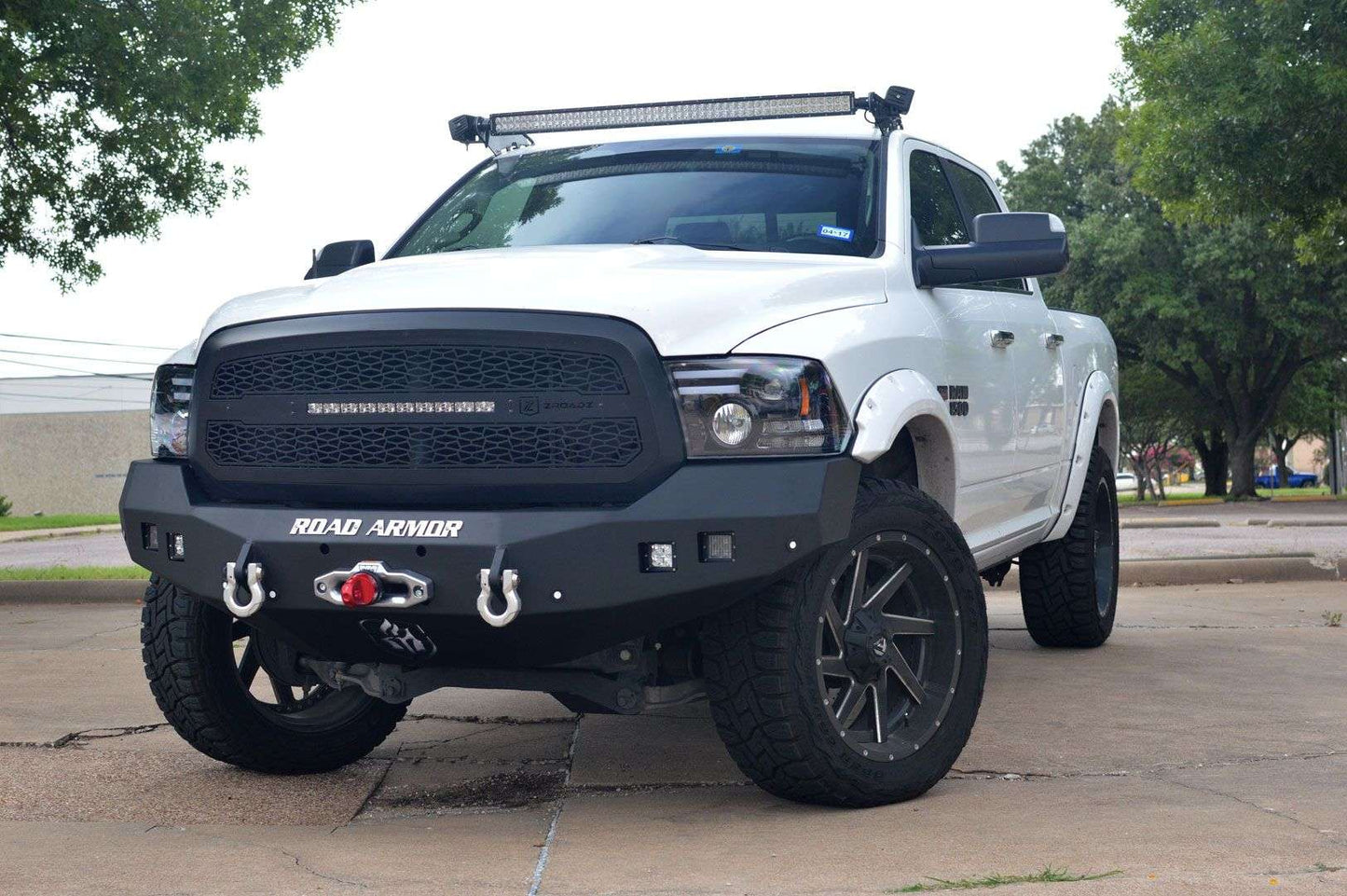 Stealth Front Non-Winch Bumper - Texture Black 2013-2018 RAM 1500