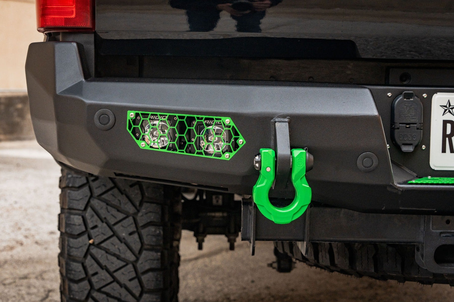 Evolution Rear Bumper - Texture Black 2017-2022 Ford F-250 F-350