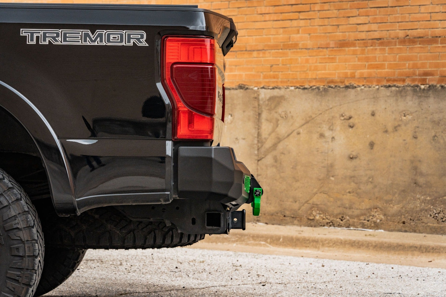 Evolution Rear Bumper - Texture Black 2017-2022 Ford F-250 F-350