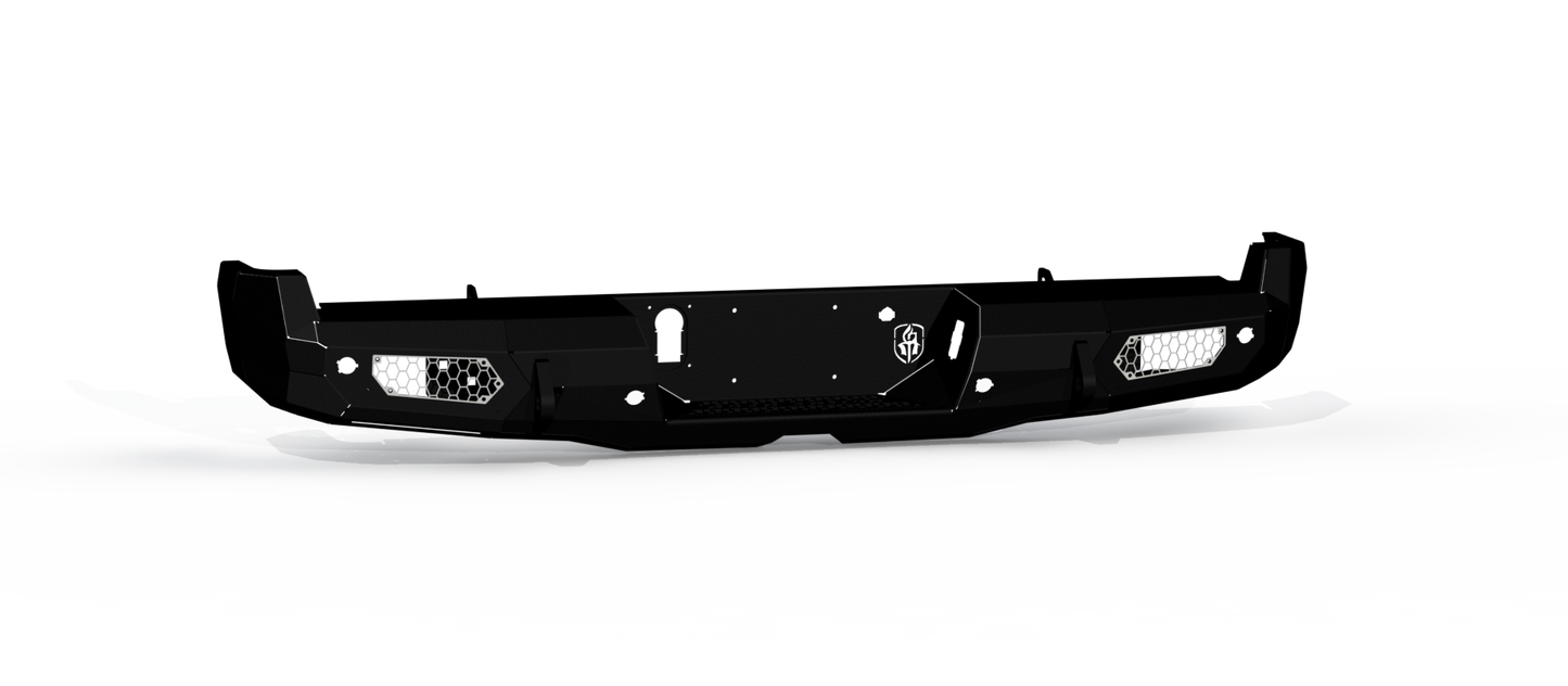 Evolution Rear Bumper - Texture Black 2017-2022 Ford F-250 F-350