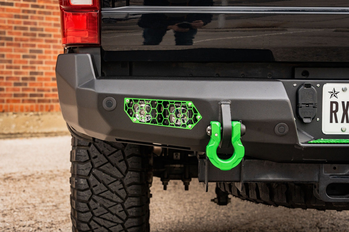 Evolution Rear Bumper - Texture Black 2017-2022 Ford F-250 F-350
