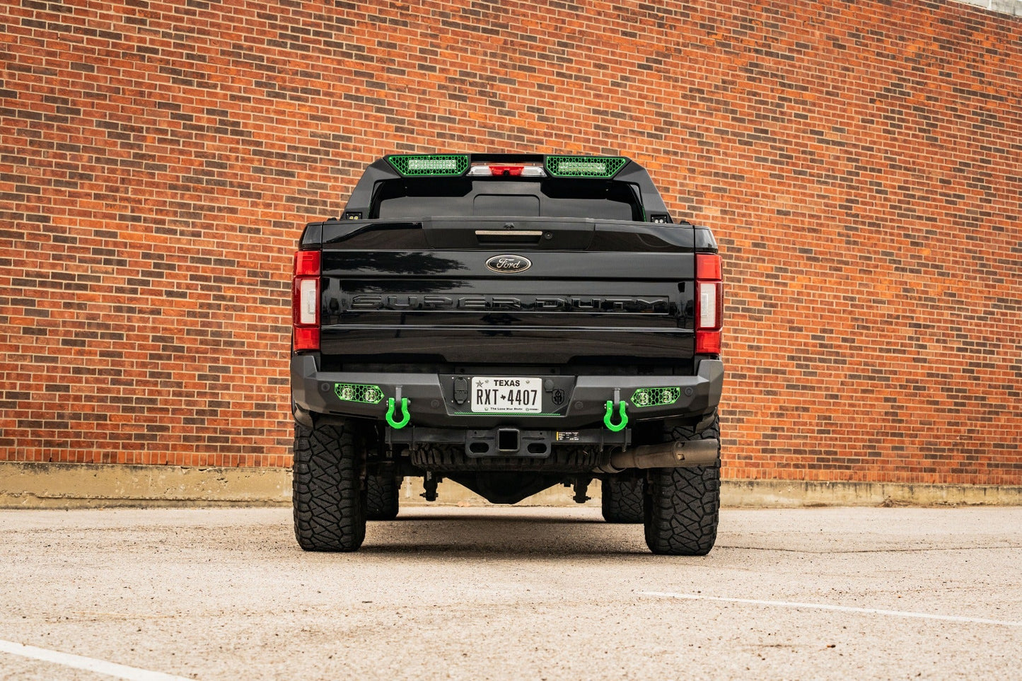 Evolution Rear Bumper - Texture Black 2017-2022 Ford F-250 F-350