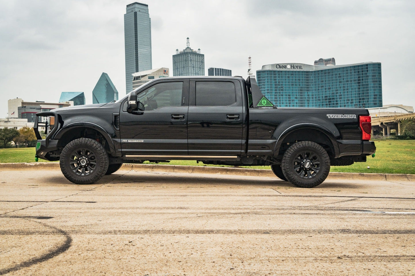 Evolution Rear Bumper - Texture Black 2017-2022 Ford F-250 F-350