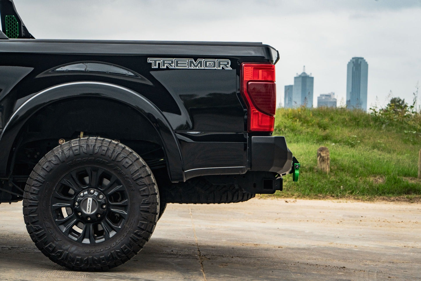 Evolution Rear Bumper - Texture Black 2017-2022 Ford F-250 F-350