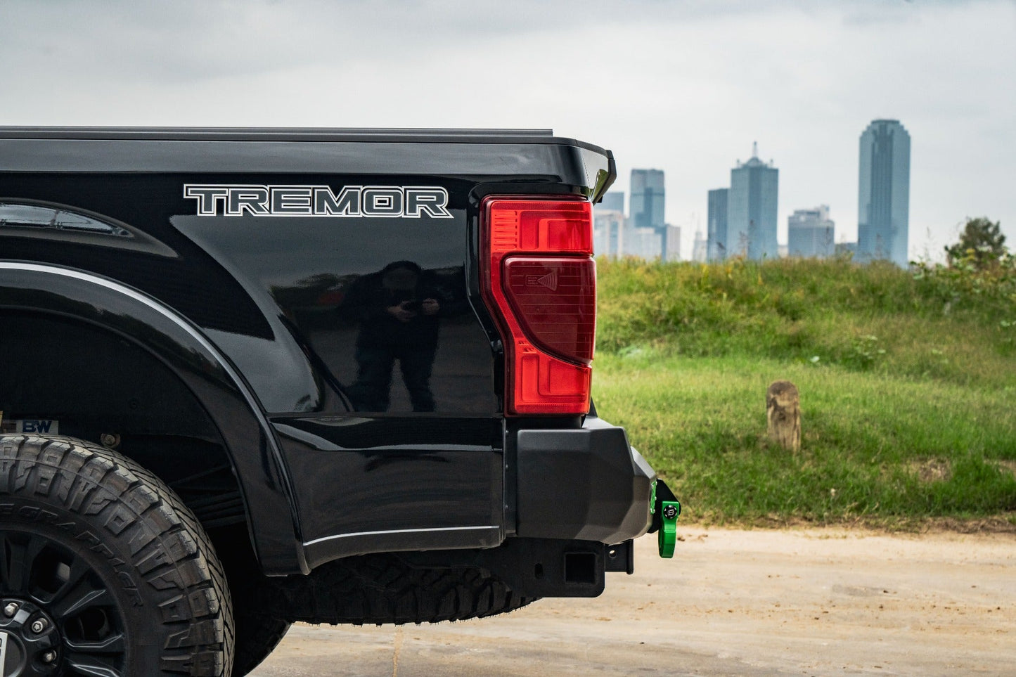 Evolution Rear Bumper - Texture Black 2017-2022 Ford F-250 F-350