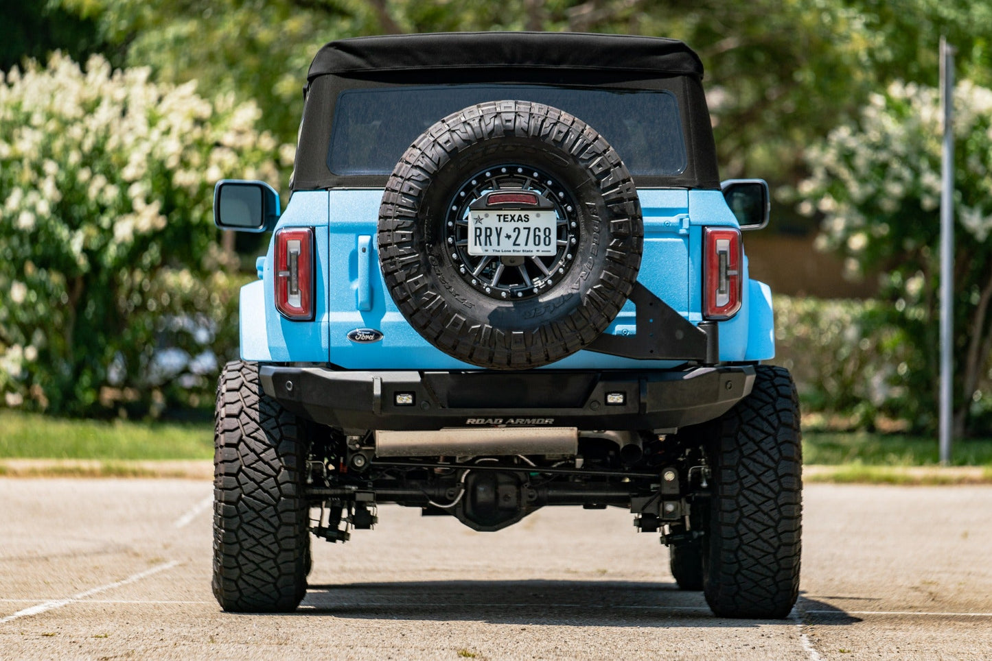 Stealth Rear Tire Carrier Assembly - Texture Black 2021-2023 Ford Bronco