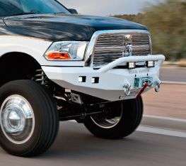Stealth Front Winch Bumper Pre-Runner Guard - Texture Black 2010-2018 RAM 2500 3500