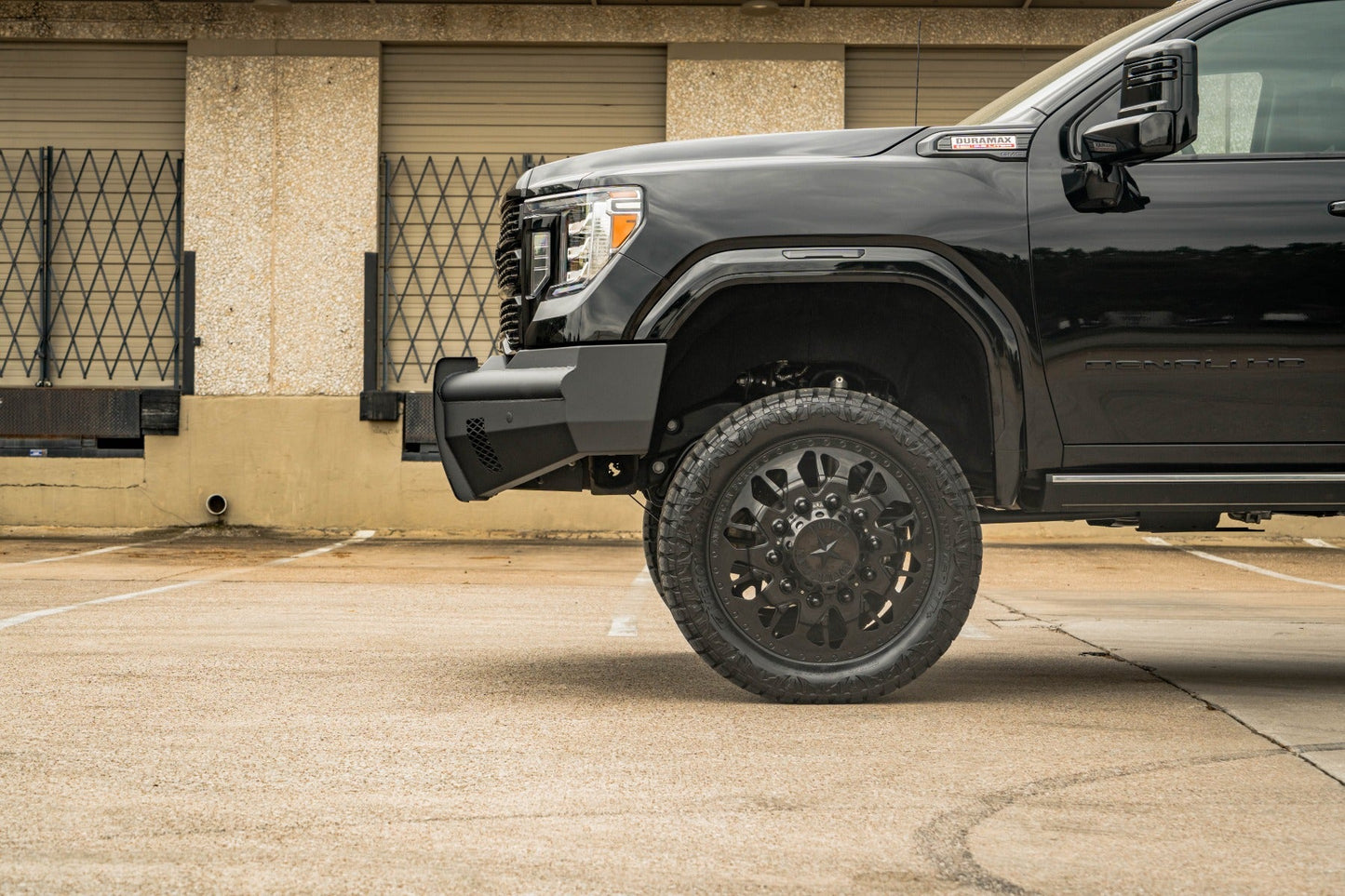 Vaquero Front Non-Winch Bumper - Texture Black 2020-2023 GMC 2500 3500