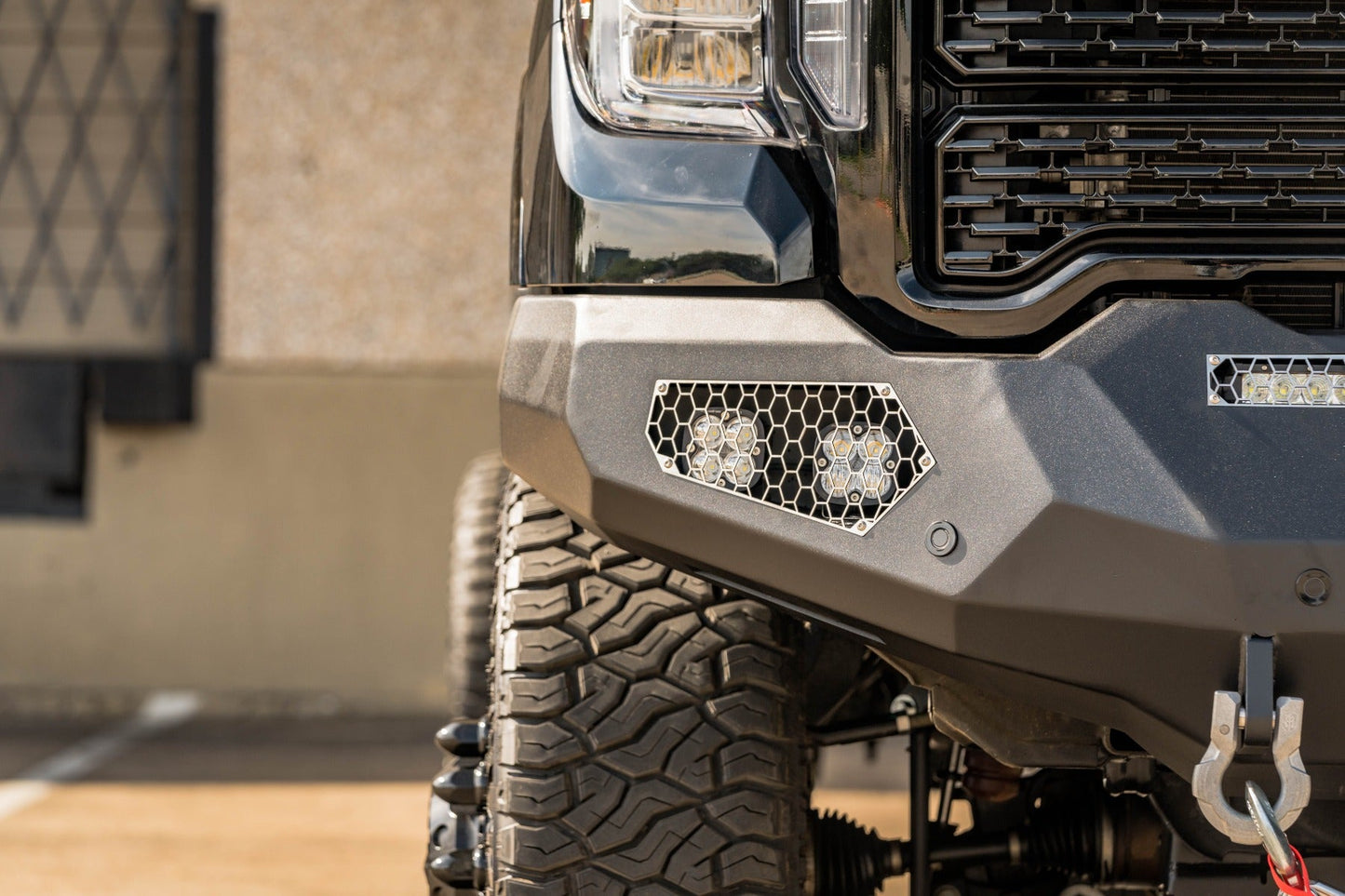 Evolution Front Winch Bumper - Texture Black 2020-2023 GMC 2500 3500