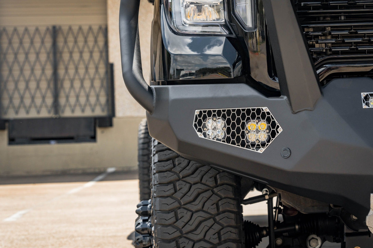 Evolution Front Winch Bumper Reaper Guard - Texture Black 2020-2023 GMC 2500 3500