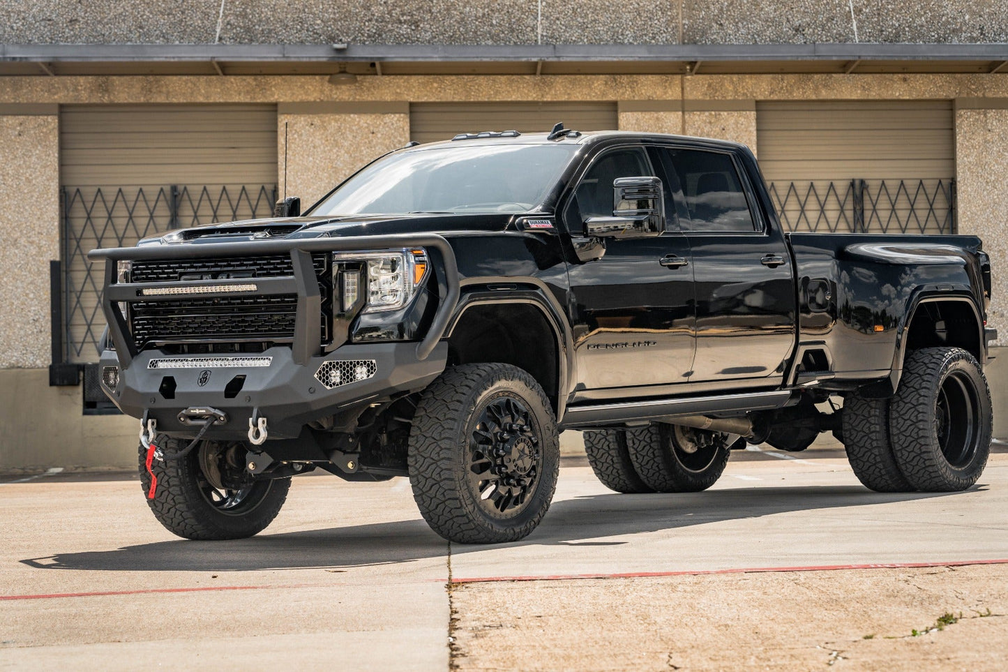 Evolution Front Winch Bumper Reaper Guard - Texture Black 2020-2023 GMC 2500 3500