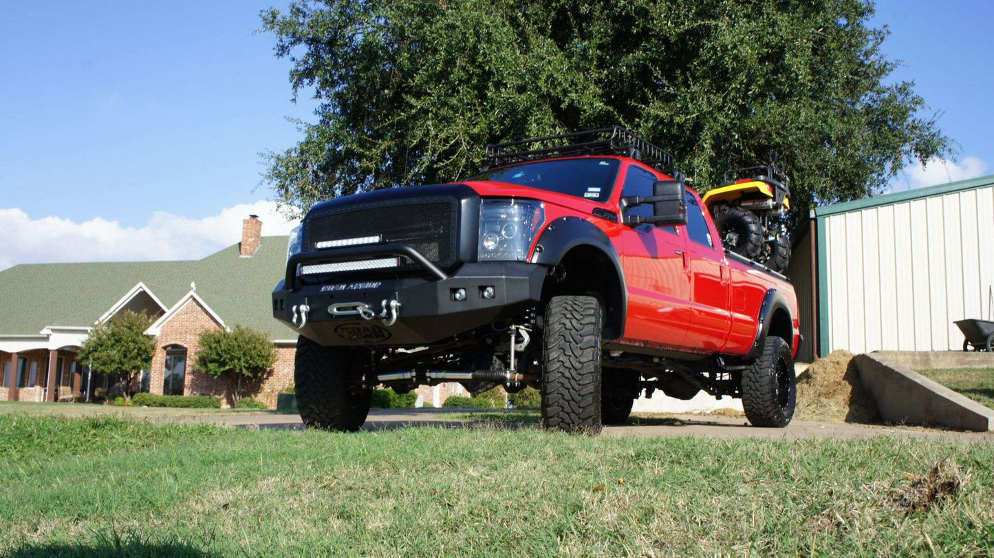 Stealth Front Winch Bumper Pre-Runner Guard - Texture Black 2011-2016 Ford F-250 F-350