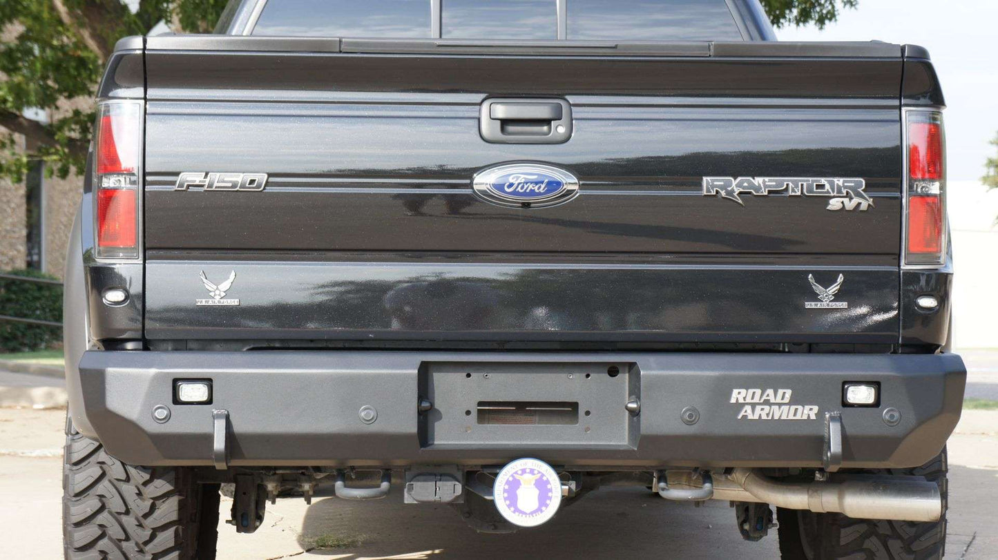 Stealth Rear Winch Bumper - Texture Black 2009-2014 Ford F-150
