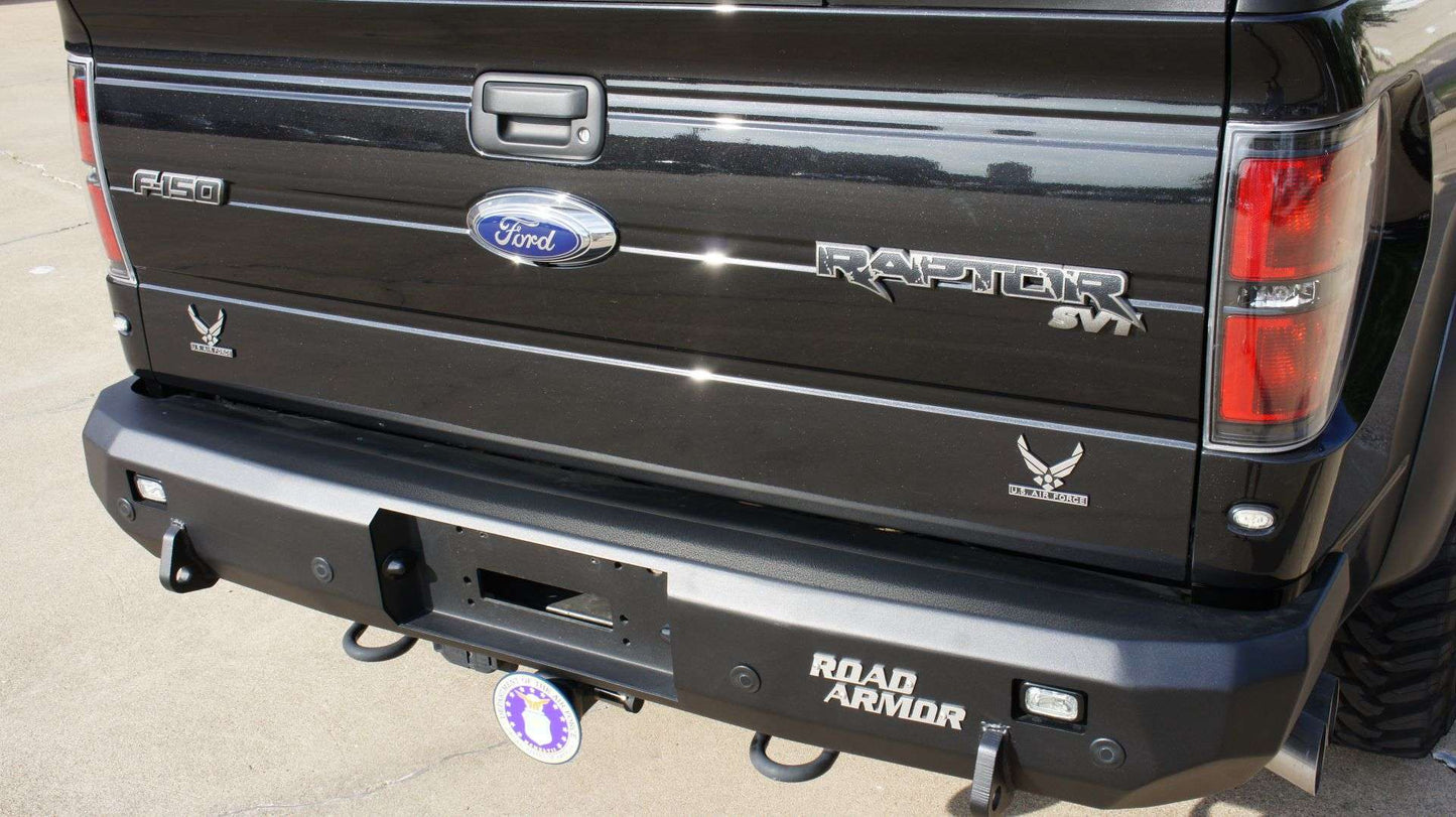 Stealth Rear Winch Bumper - Texture Black 2009-2014 Ford F-150