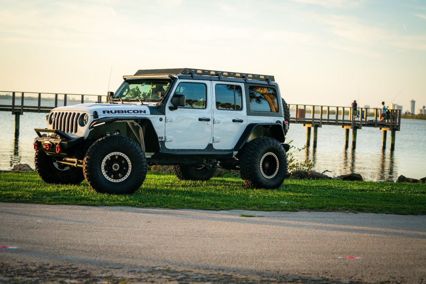 Treck Roof Rack System | Modular | 4 Door - Texture Black 2018-2025 Jeep JLU
