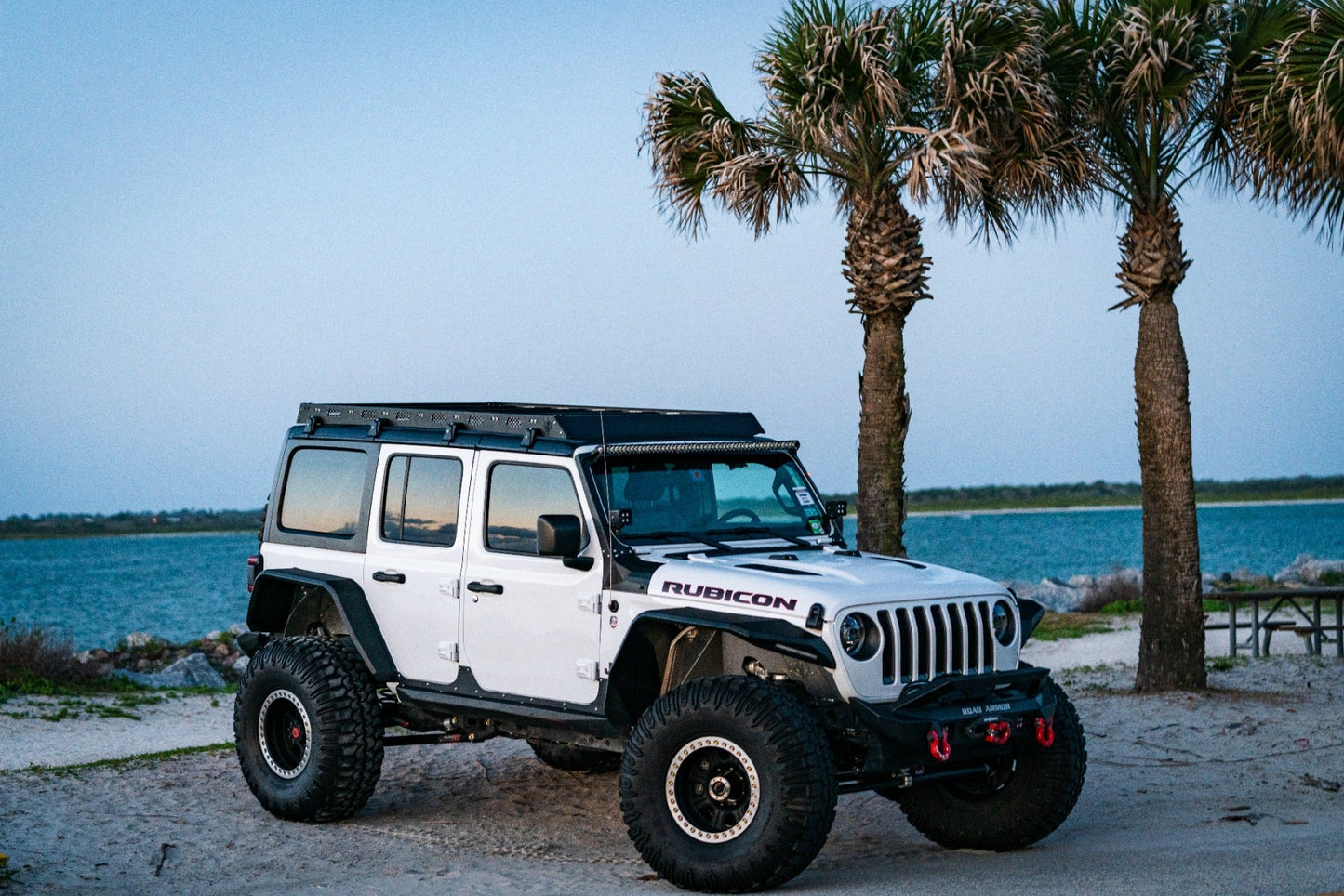 Treck Roof Rack System | Modular | 4 Door - Texture Black 2018-2025 Jeep JLU