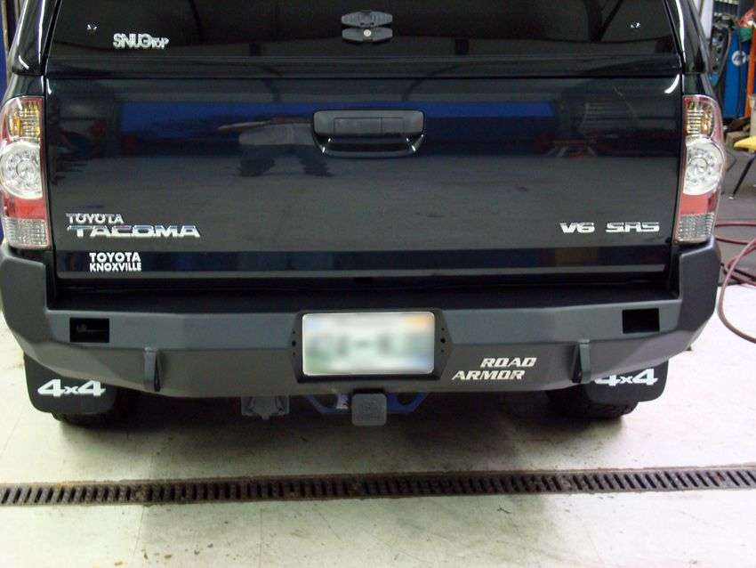 Stealth Rear Non-Winch Bumper - Texture Black 2005-2015 Toyota Tacoma