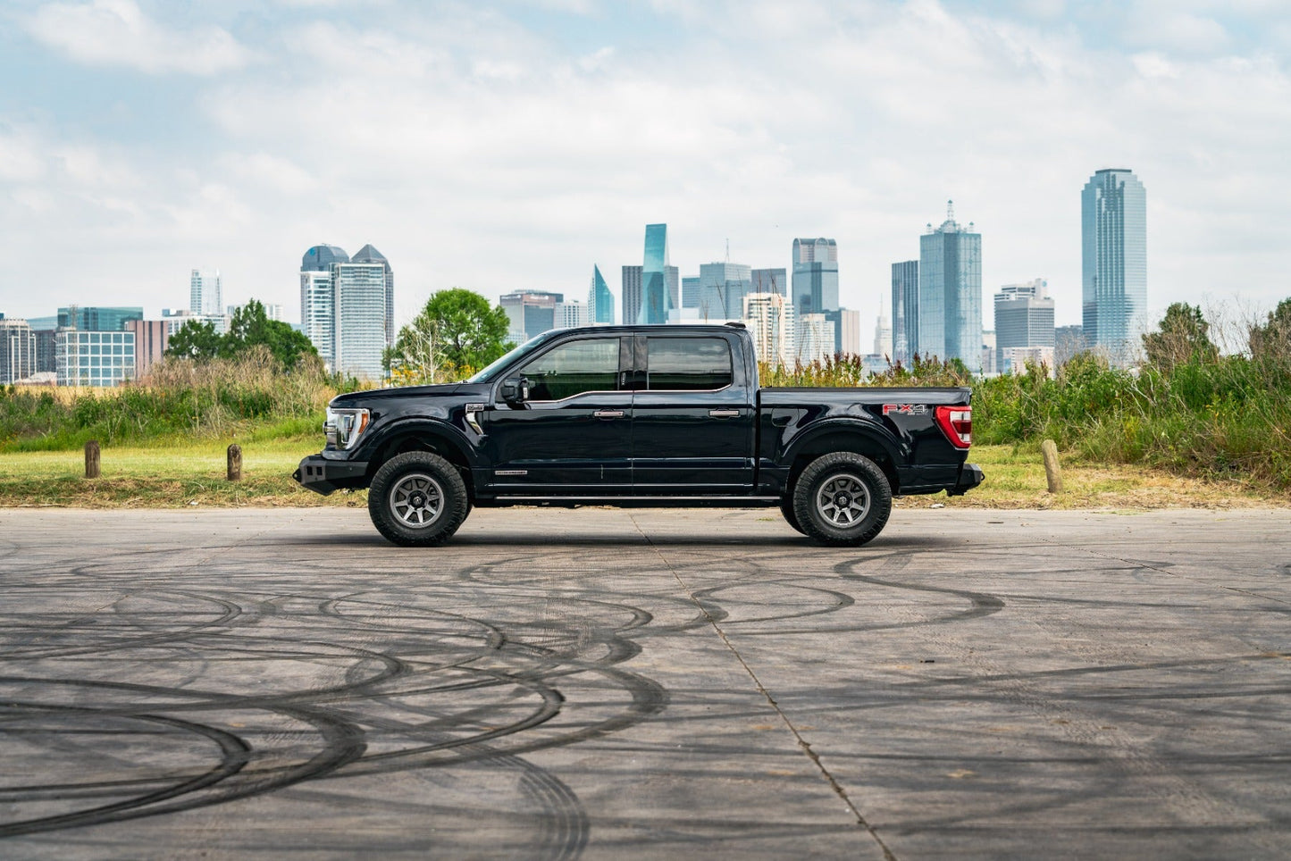 Stealth Front Winch Bumper - Texture Black 2021-2023 Ford F-150