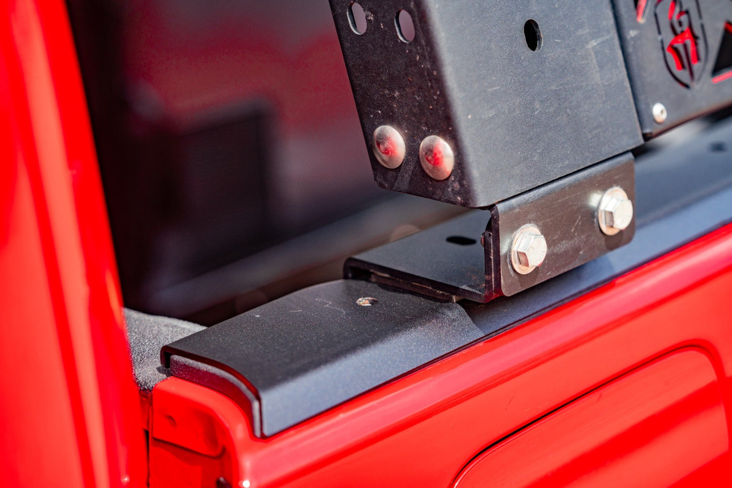 Treck Bed Rack System Accessory | Bed Caps - Texture Black 2020-2025 Jeep JT