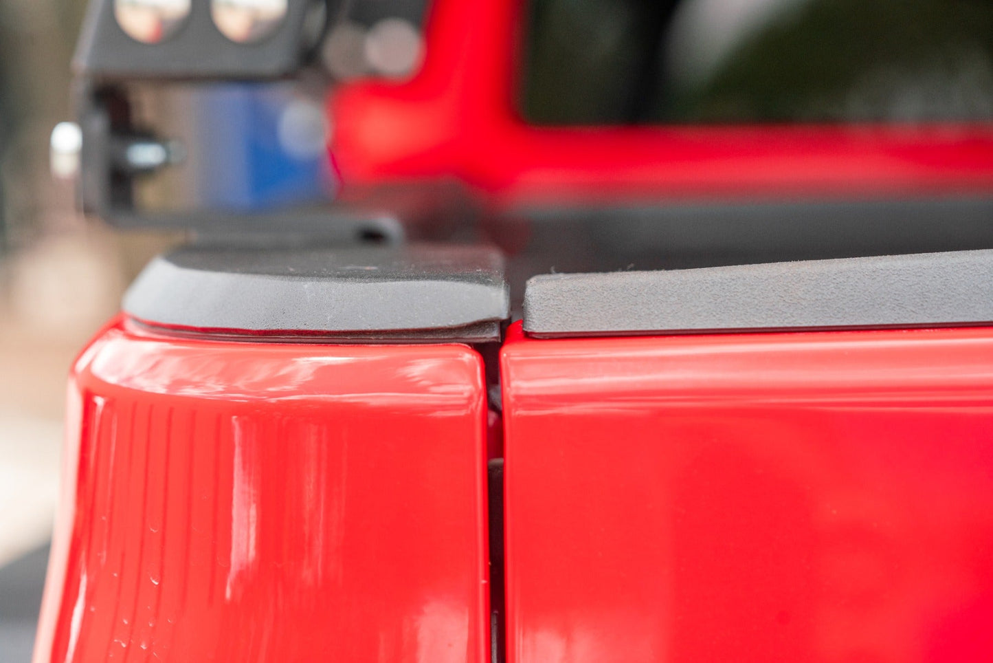 Treck Bed Rack System Accessory | Bed Caps - Texture Black 2020-2025 Jeep JT