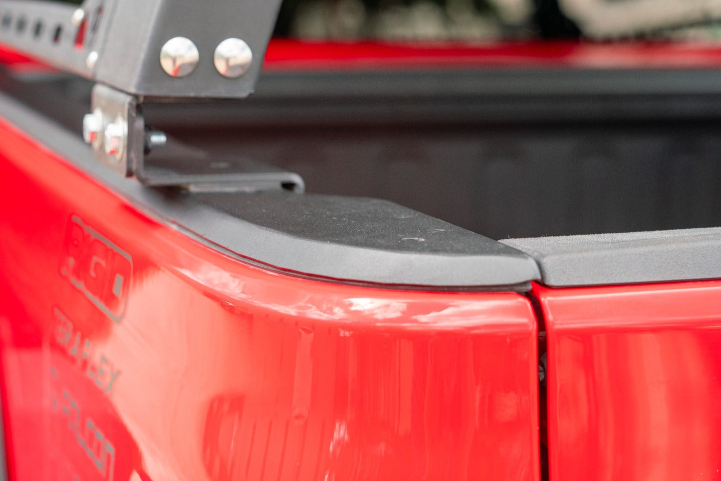 Treck Bed Rack System Accessory | Bed Caps - Texture Black 2020-2025 Jeep JT