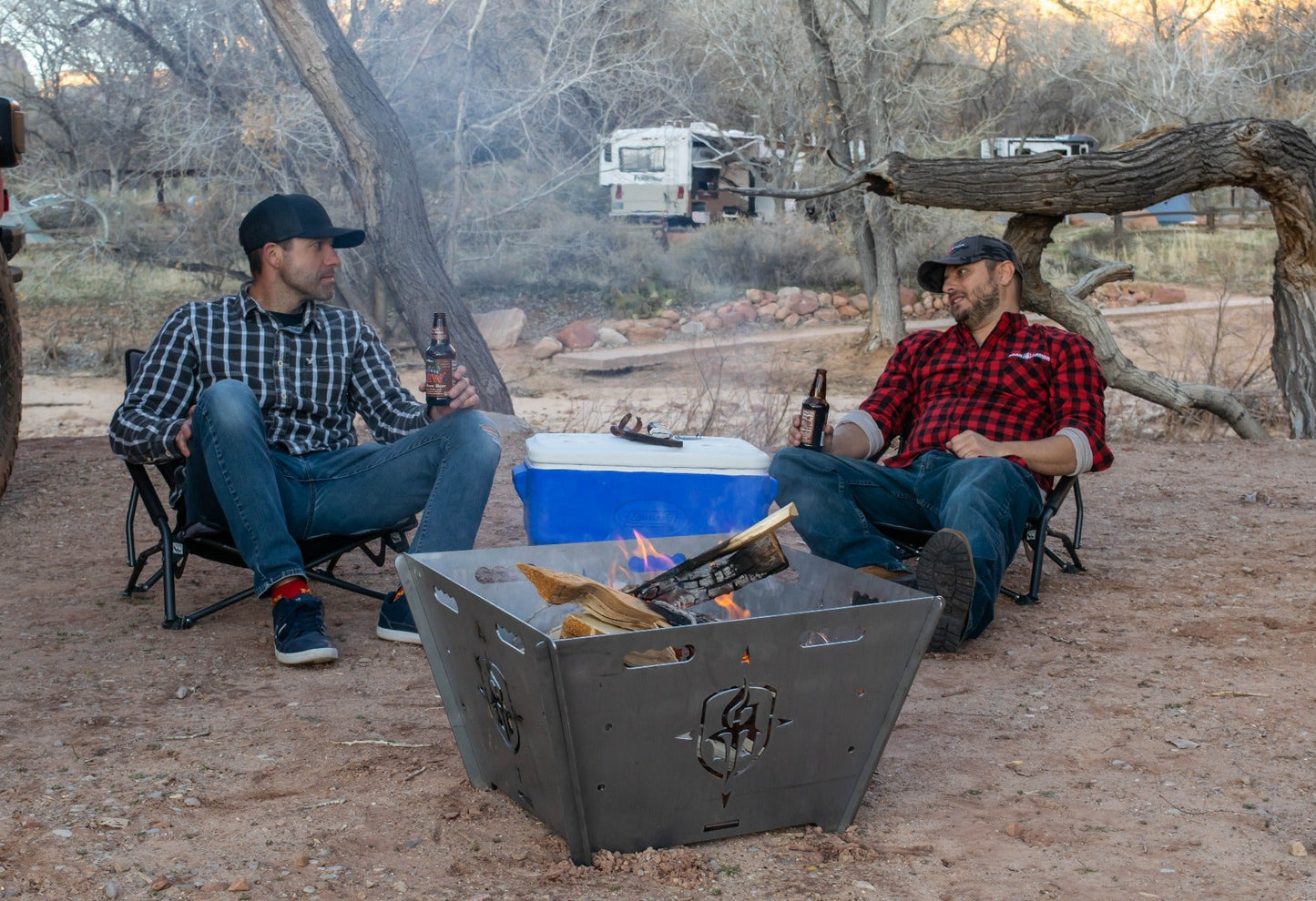 Adventure Fire Pit - Raw Steel