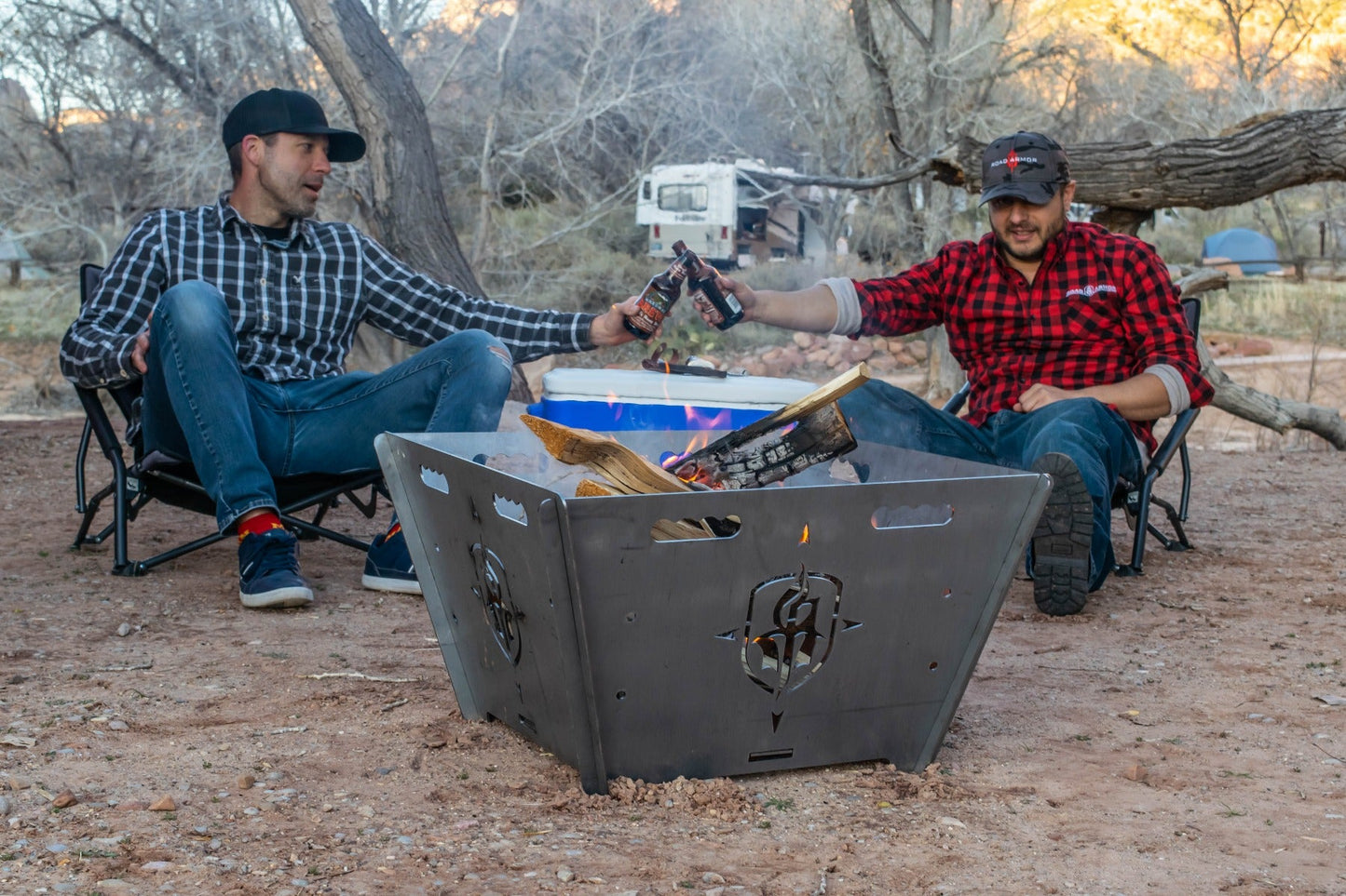 Adventure Fire Pit - Raw Steel