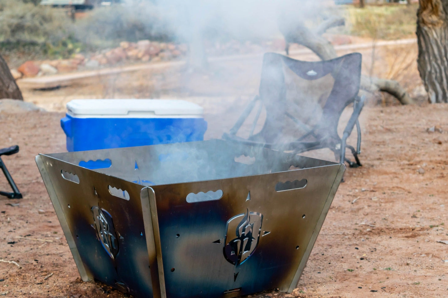 Adventure Fire Pit - Raw Steel