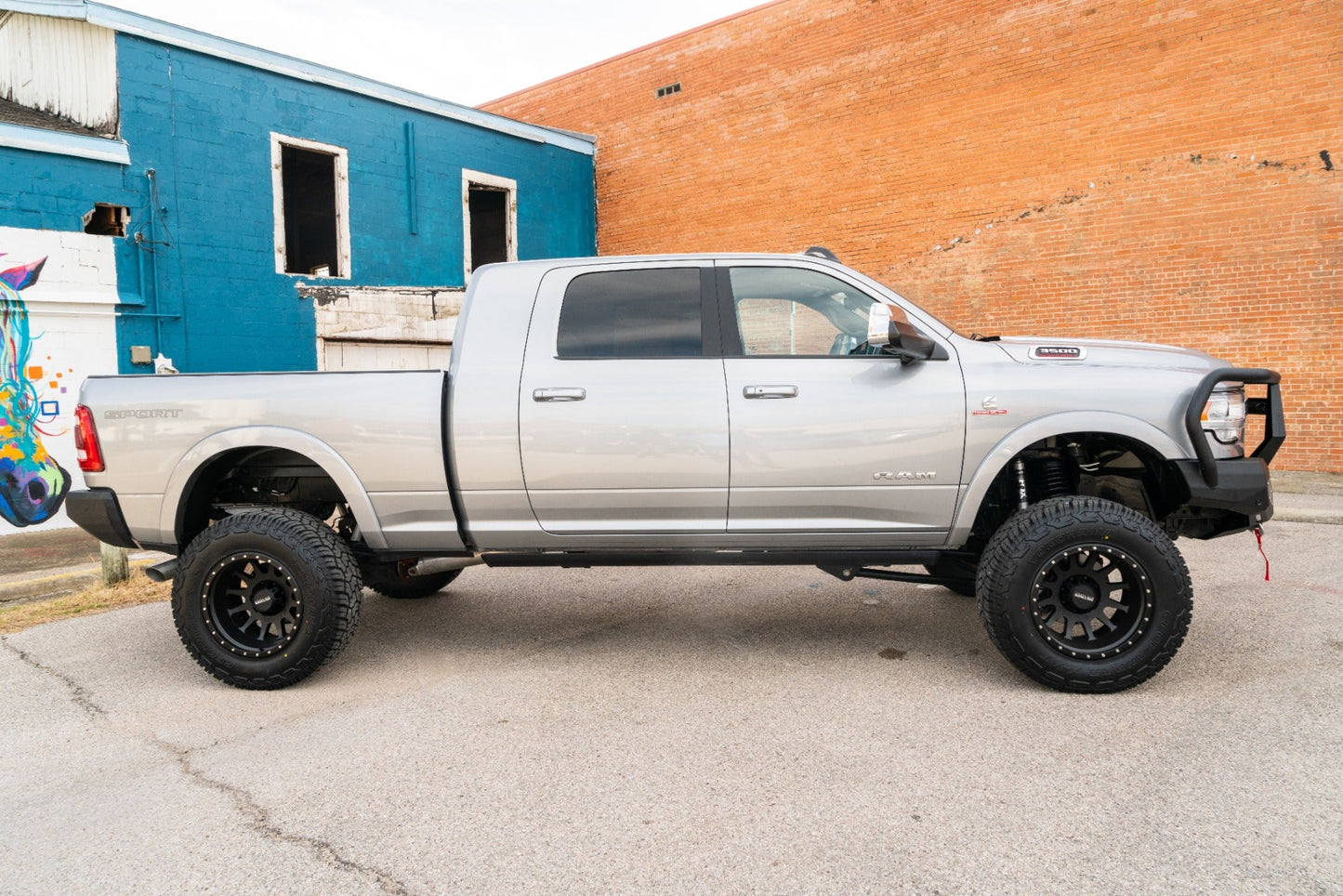 Evolution Front Winch Bumper Reaper Guard - Texture Black 2019-2024 RAM 2500 3500