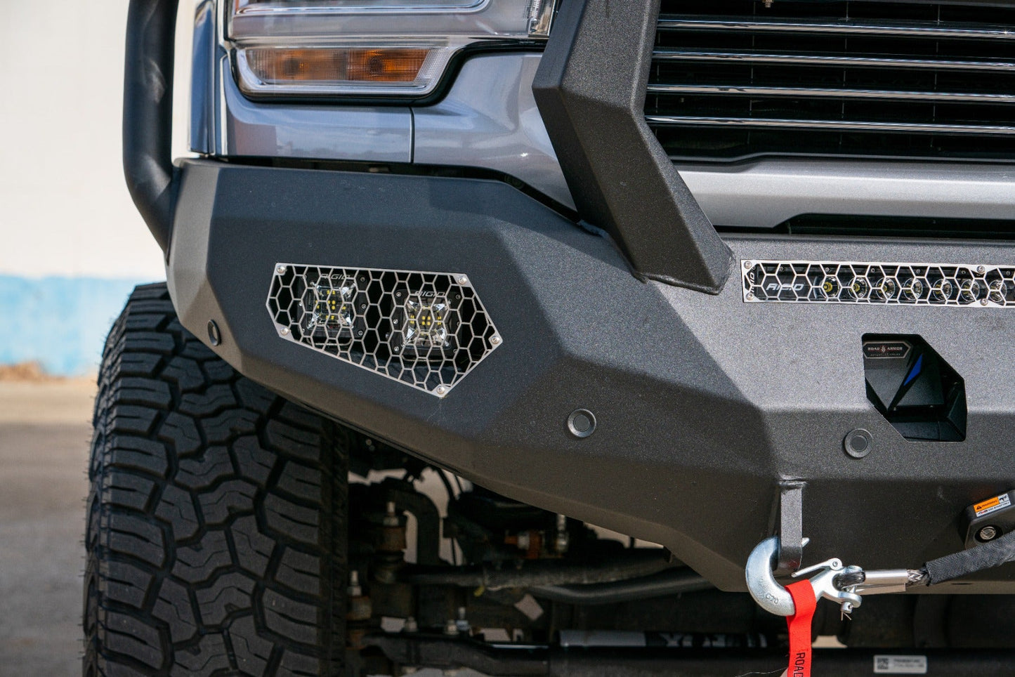 Evolution Front Winch Bumper Reaper Guard - Texture Black 2019-2024 RAM 2500 3500