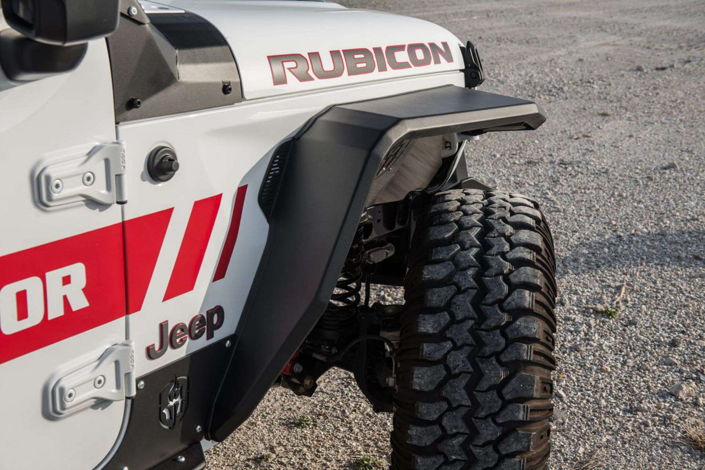 Stealth Front Fender Flares - Texture Black 2018-2025 Jeep JL JLU JT