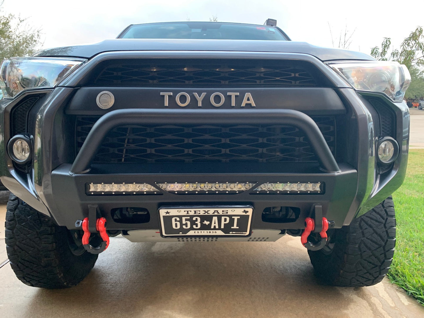 Stealth Front Winch Bumper Pre-Runner Guard - Texture Black 2014-2023 Toyota 4Runner