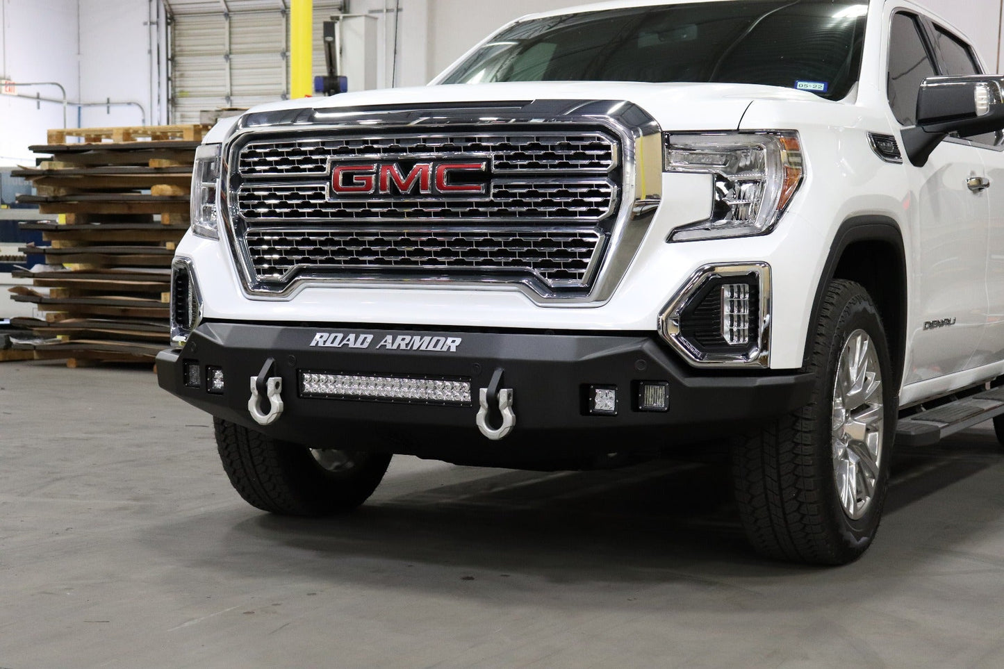 Stealth Front Non-Winch Bumper - Texture Black 2019-2021 GMC 1500