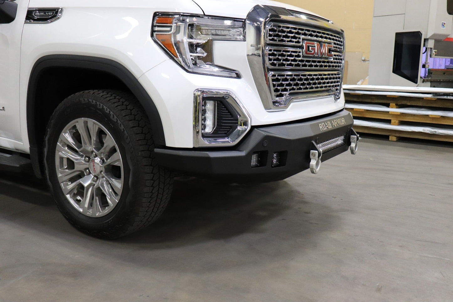 Stealth Front Non-Winch Bumper - Texture Black 2019-2021 GMC 1500
