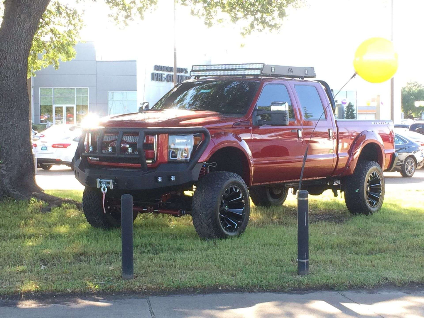 Stealth Front Winch Bumper Titan II Guard - Texture Black 2011-2016 Ford F-250 F-350