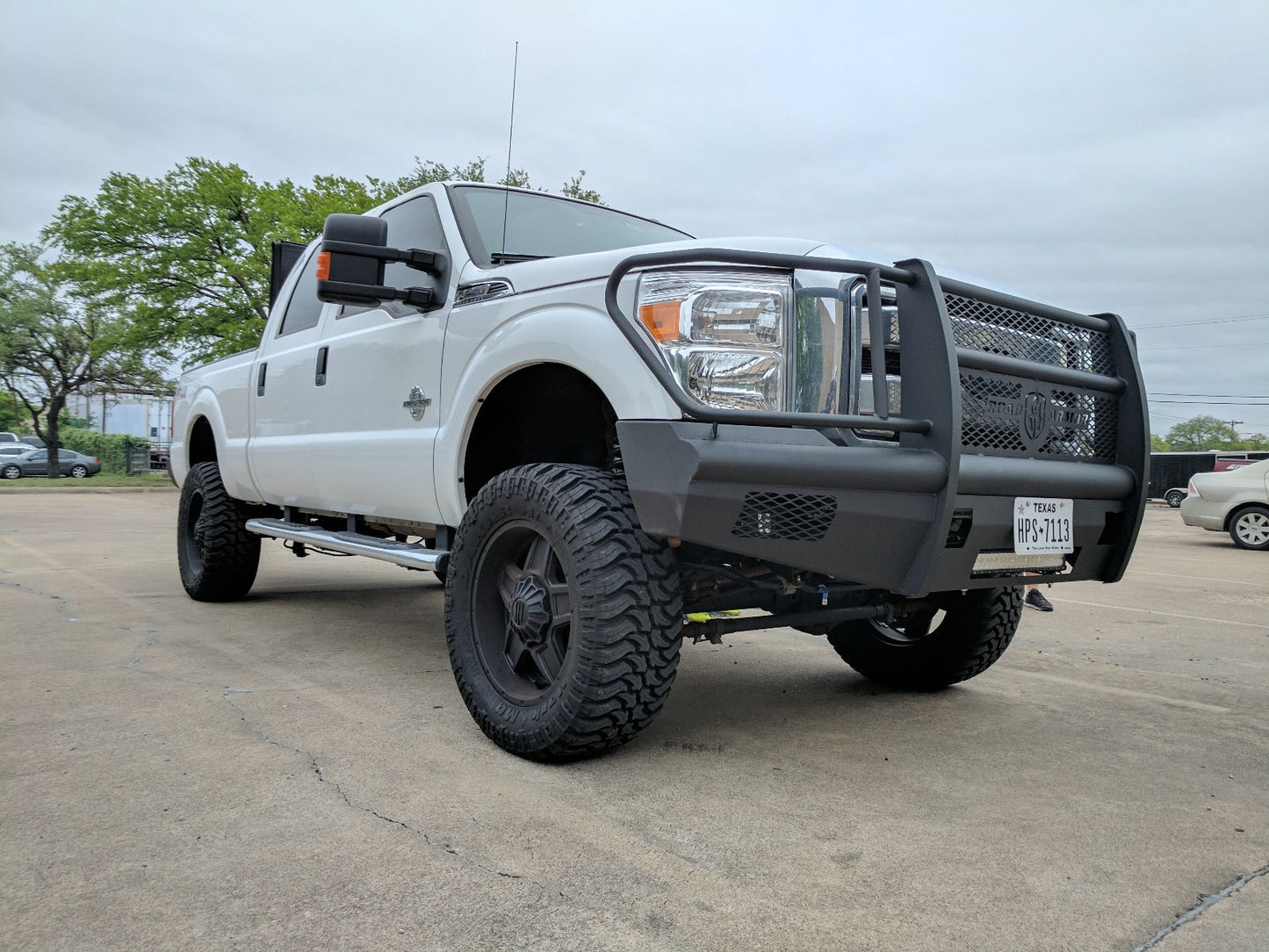 Vaquero Front Non-Winch Bumper Full Guard - Texture Black 2011-2016 Ford F-250 F-350 F-450 F-550