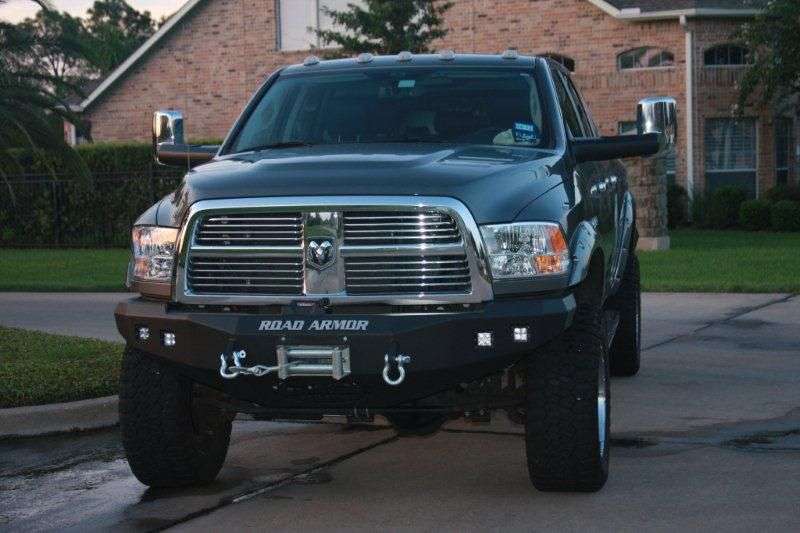 Stealth Front Winch Bumper - Texture Black 2010-2018 RAM 2500 3500