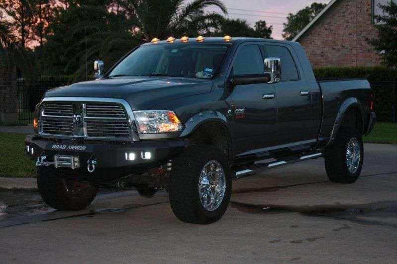 Stealth Front Winch Bumper - Texture Black 2010-2018 RAM 2500 3500