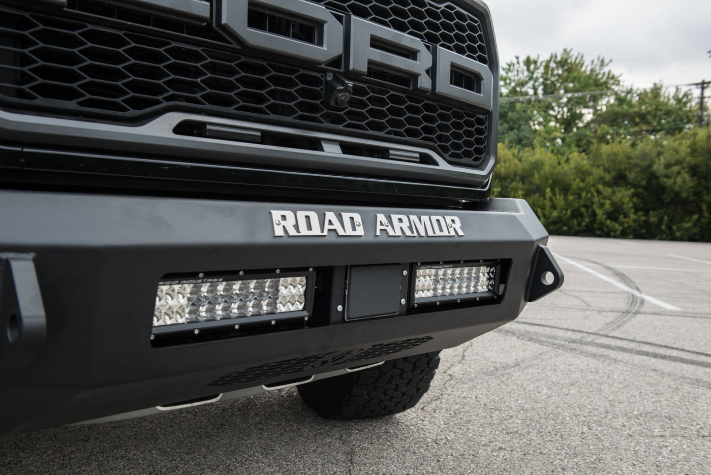 Stealth Front Non-Winch Bumper - Texture Black 2017-2020 Ford Raptor