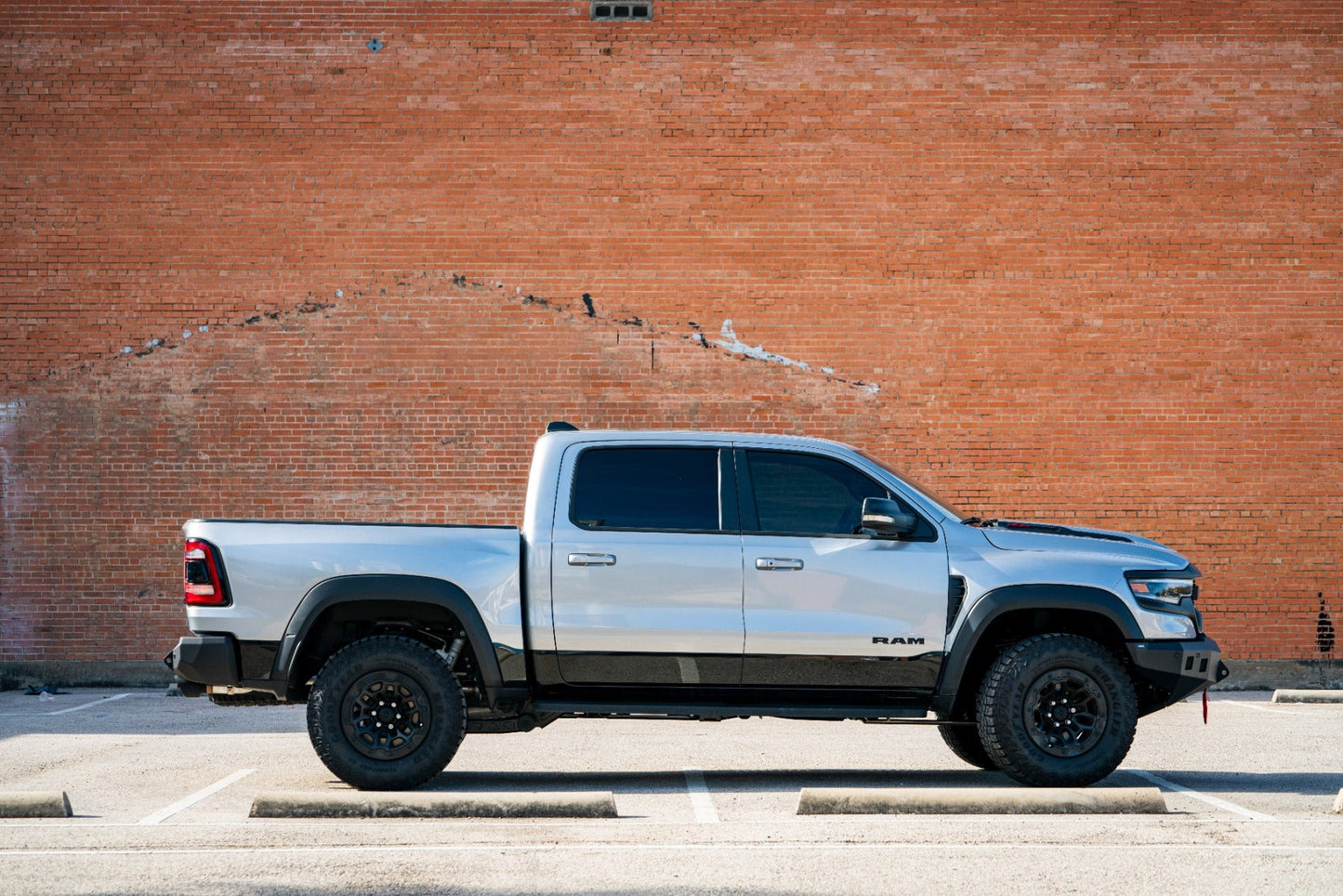 Stealth Rear Non-Winch Bumper - Texture Black 2019-2024 RAM 1500 TRX Rebel