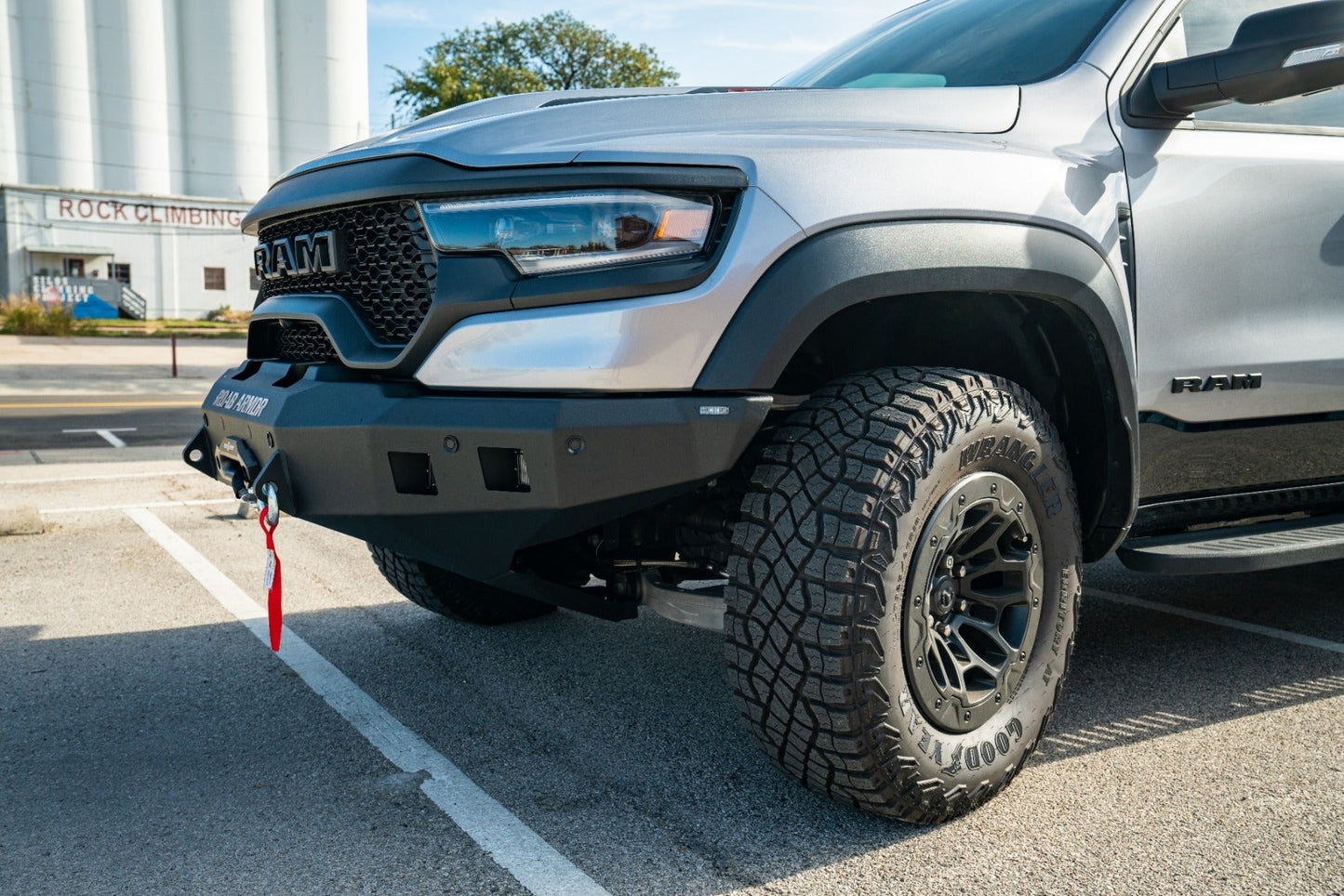 Stealth Front Winch Bumper - Texture Black 2021-2024 RAM TRX