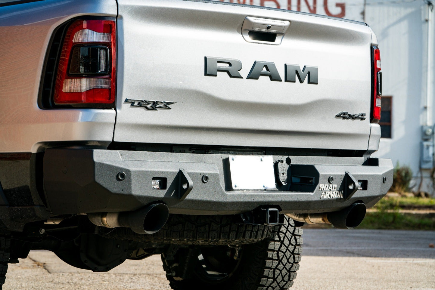 Stealth Rear Non-Winch Bumper - Texture Black 2019-2024 RAM 1500 TRX Rebel