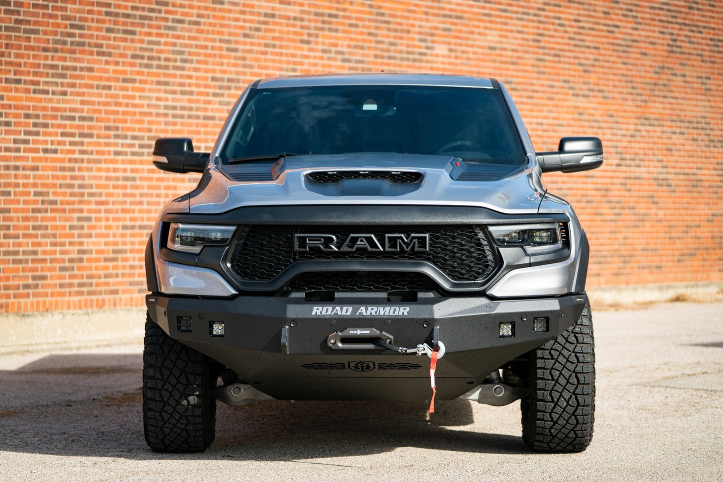 Stealth Front Winch Bumper - Texture Black 2021-2024 RAM TRX