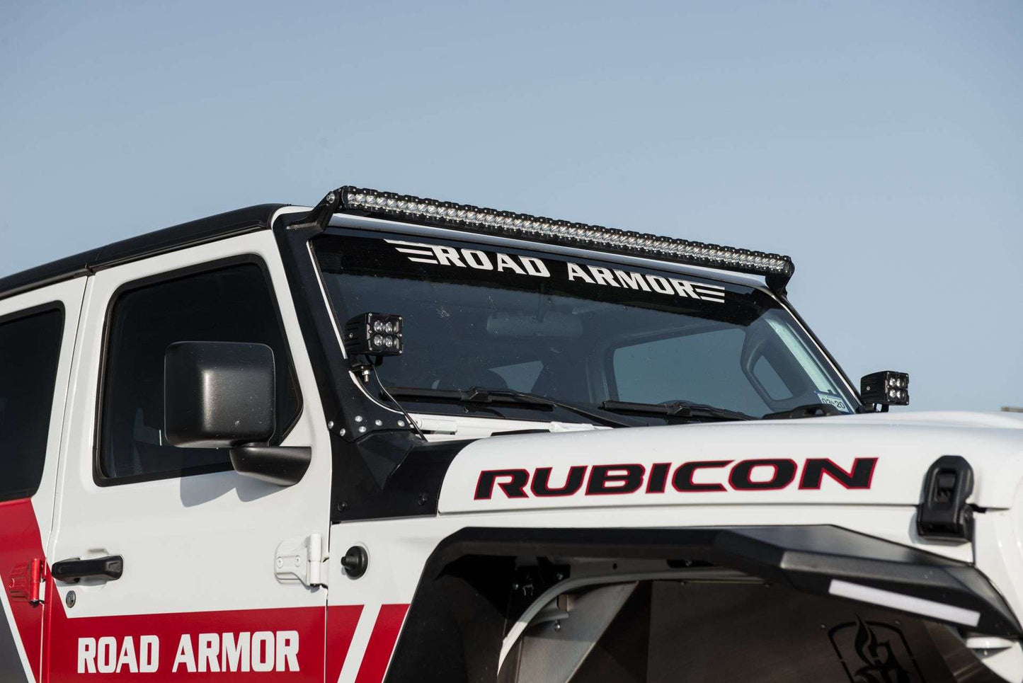 Stealth Front A-Pillar Light Mounts | Lower Light Mount - Texture Black 2018-2025 Jeep JL JLU JT