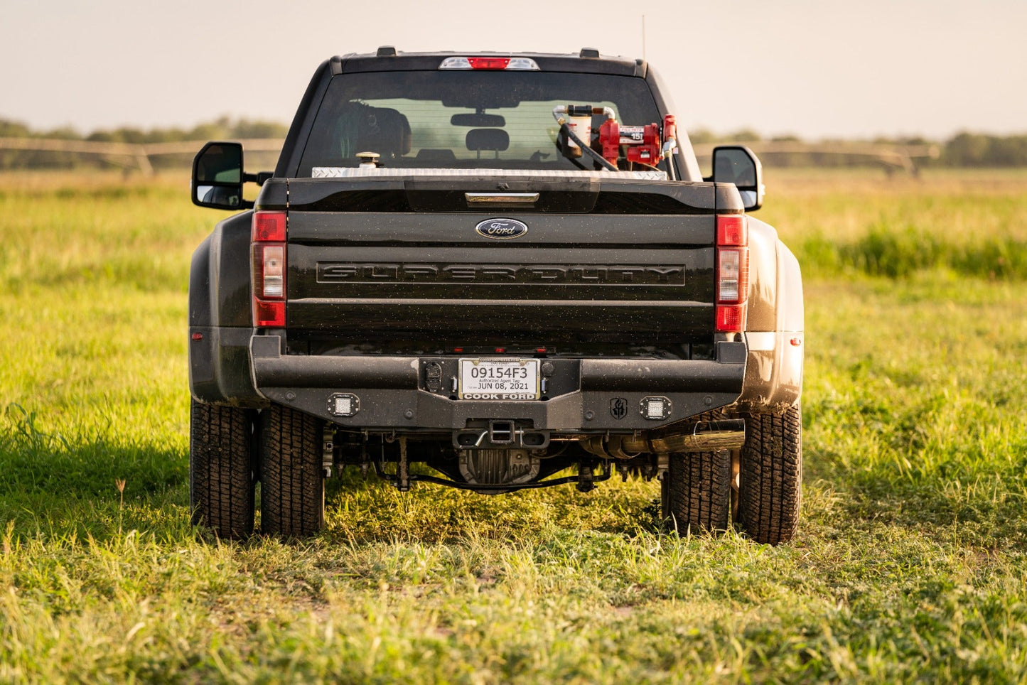Vaquero Rear Bumper - Texture Black 2017-2022 Ford F-250 F-350 F-450