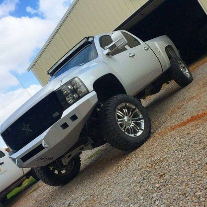 Stealth Front Non-Winch Bumper - Texture Black 2011-2014 Chevrolet 2500 3500