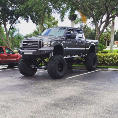 Stealth Front Non-Winch Bumper - Texture Black 2005-2007 Ford F-250 F-350 Excursion