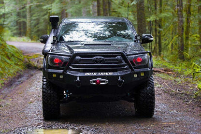 Stealth Front Winch Bumper Lonestar Guard - Texture Black 2012-2015 Toyota Tacoma
